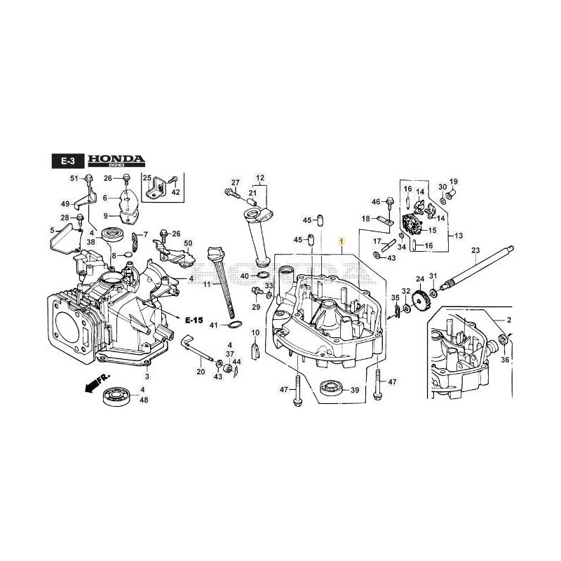 COUPE MOTEUR ORIGINAL STIGA - 118551714/0