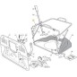 CADRE SUPÉRIEUR VNN TC 10/11 SAC STIGA ORIGINAL - 382800123/1