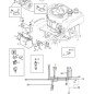 ORIGINAL STIGA VILLA 320 HST WIRING HARNESS - 187040306/0