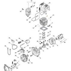 ORIGINAL STIGA ENGINE CYLINDER - 118801958/0