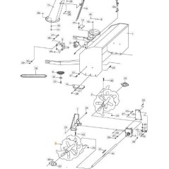AUGER-RIGHT ORIGINAL STIGA - 1319-1965-01 | Newgardenstore.eu