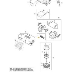 ORIGINAL STIGA PH 500 DUAL ENGINE PCB – 118811307/0 | Newgardenstore.eu