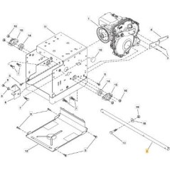 ORIGINAL STIGA-ACHSE – 1812-2225-01