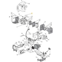 CYLINDRE KC13023AB - RECHARGE ORIGINALE STIGA - 123071011/0