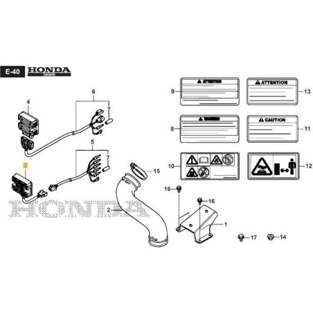 RÉGULATEUR ORIGINAL STIGA - 118551703/0 | Newgardenstore.eu