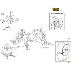WHEEL POS. KIT CLM-KENDA 20 K500E DG ORIGINAL STIGA - 382680105/0 | Newgardenstore.eu