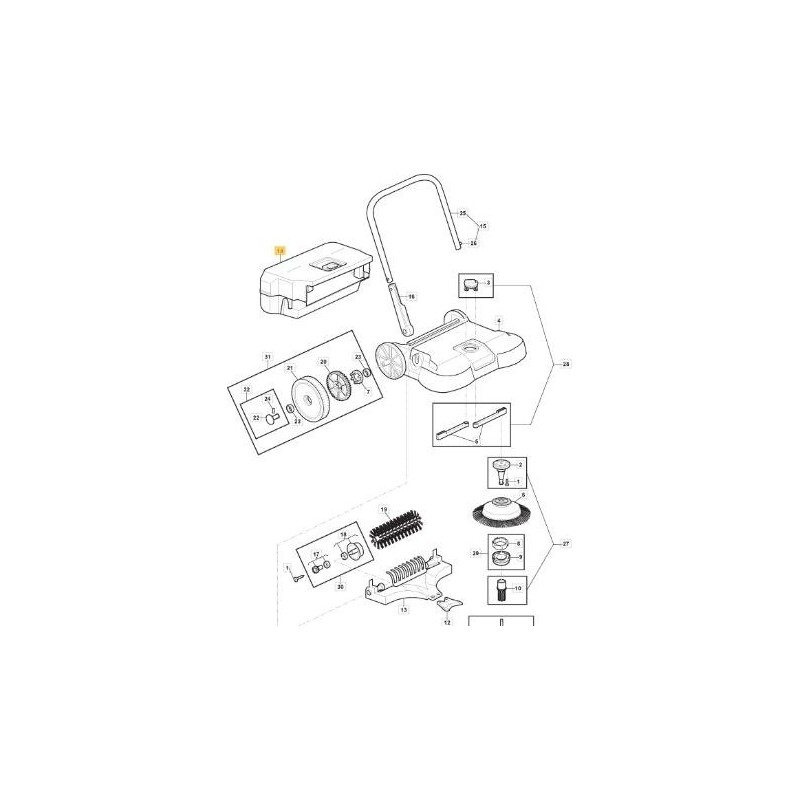 SACCO SWP 475 ORIGINALE STIGA - 118820858/0