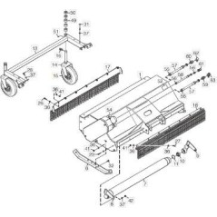 RUOTA ASSY ORIGINALE STIGA - 1319-3605-01 | Newgardenstore.eu
