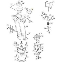 ORIGINAL STIGA SnTh CHIMNEY DEFLECTOR ACTUATOR – 118001008/0