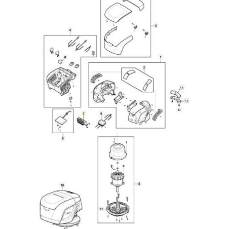 PCB MOTORE 48V TRAZIONE ORIGINALE STIGA - 118810818/0 | Newgardenstore.eu