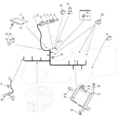 KABELBAUM-KIT NJ92 (B&S-TEC-KO ORIGINAL STIGA – 182040143/0