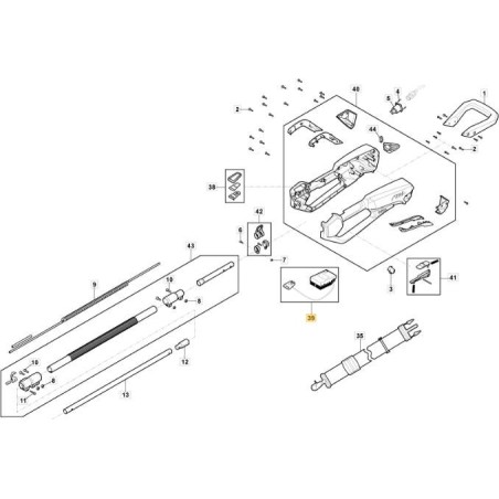 PCB E COMP ELETTR. MP 900 Li 48 ORIGINALE STIGA - 118811395/0 | Newgardenstore.eu
