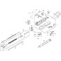 PCB Y COMP. ELÉCTRICA. MP 900 Li 48 ORIGINAL STIGA - 118811395/0