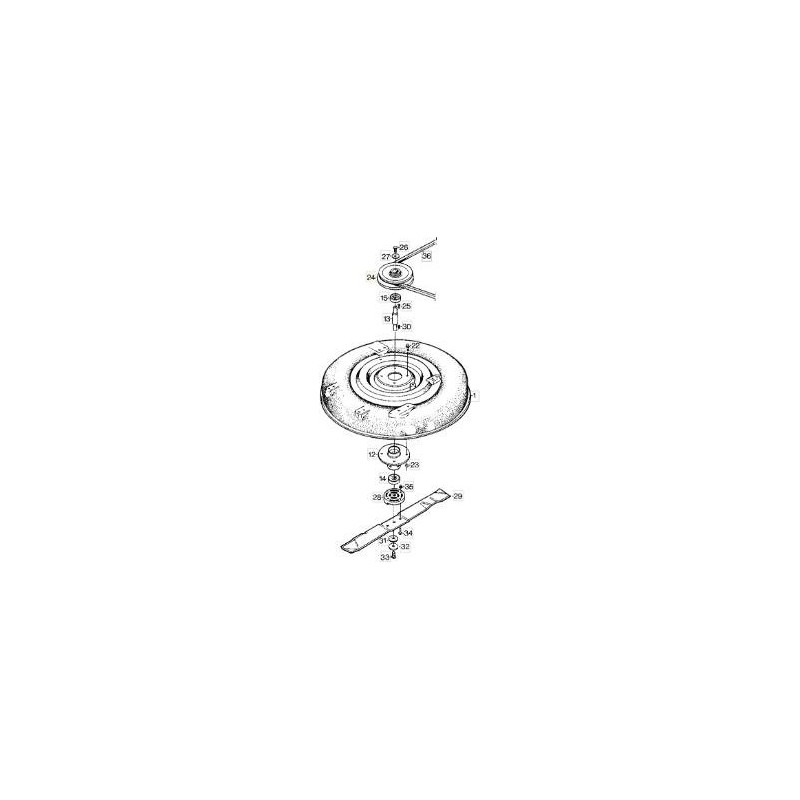 Cinghia PTO per Raccolta 2017 ORIGINALE STIGA - 1134-9204-01