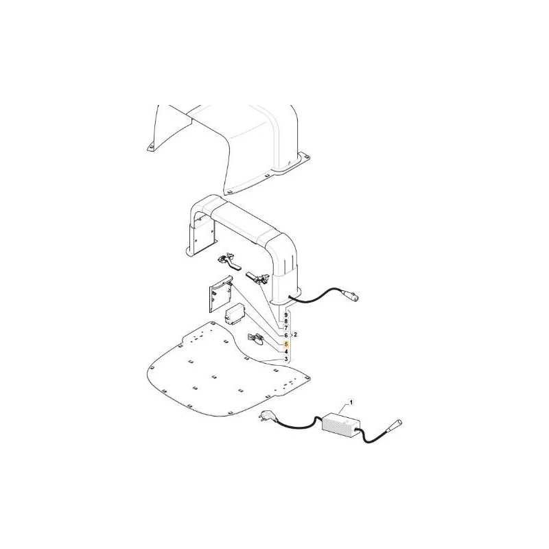 ÉMETTEUR (TX-C1) ORIGINAL STIGA - 112600266/0