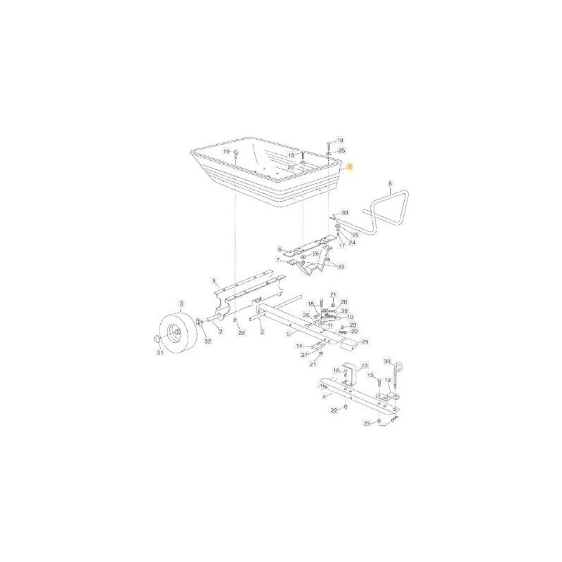 ORIGINAL STIGA POLY TRAY - 1319-2734-01