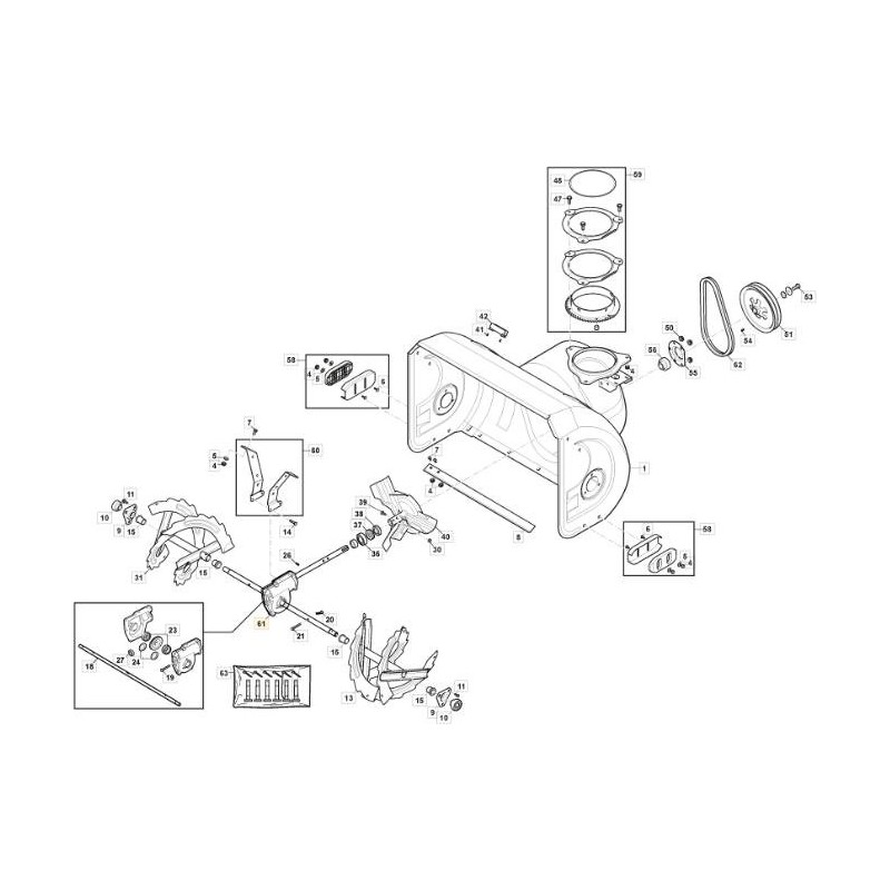 ORIGINAL STIGA DRIVE GROUP - 118821237/0