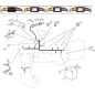 CABLAGGIO TX H660 ISO ORIGINALE STIGA - 182040208/0