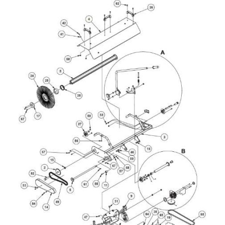 PROTECCIÓN DE CEPILLO ORIGINAL STIGA - 118890047/0 | Newgardenstore.eu