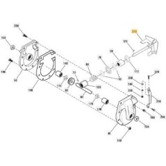 TURBINE À NEIGE ORIGINALE STIGA - 1812-2452-01 | Newgardenstore.eu
