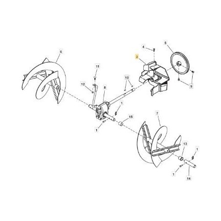 GIRANTE ORIGINALE STIGA - 1812-2137-01 | Newgardenstore.eu