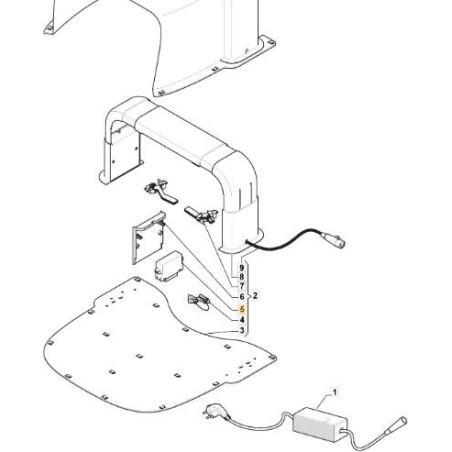 TRANSMITTER (TX-C1-BT) ORIGINAL STIGA - 112600269/0 | Newgardenstore.eu