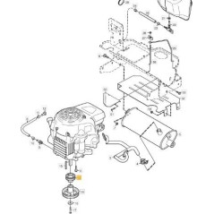 ORIGINAL STIGA MOTORRIEMENSCHEIBE – 1134-5000-01