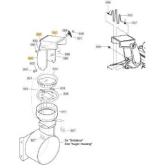 SNOW STORM CHIMNEY NEW ORIGINAL STIGA - 1812-2074-01 | Newgardenstore.eu