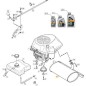 KIT SILENCIADOR ORIGINAL STIGA - 1134-6719-01