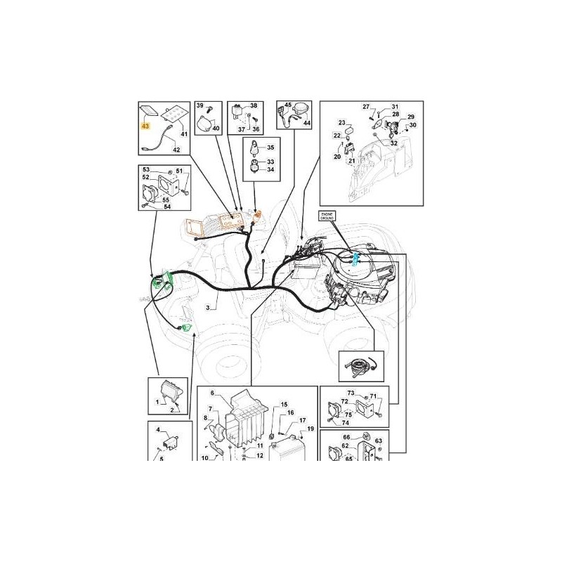 CARTE D'AFFICHAGE ORIGINAL STIGA PCB PFM (RIC) - 118803492/0