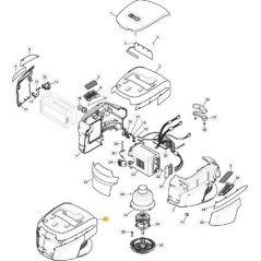 MOTORE 1500W POWERHEAD STIGA (Led) ORIGINALE STIGA - 381270001/2