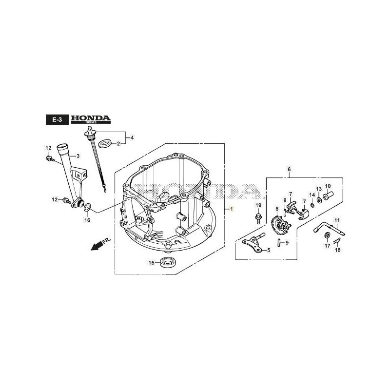 BASE MOTEUR ORIGINAL STIGA - 118551712/0