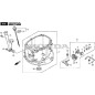 ORIGINAL STIGA ENGINE BASE - 118551712/0