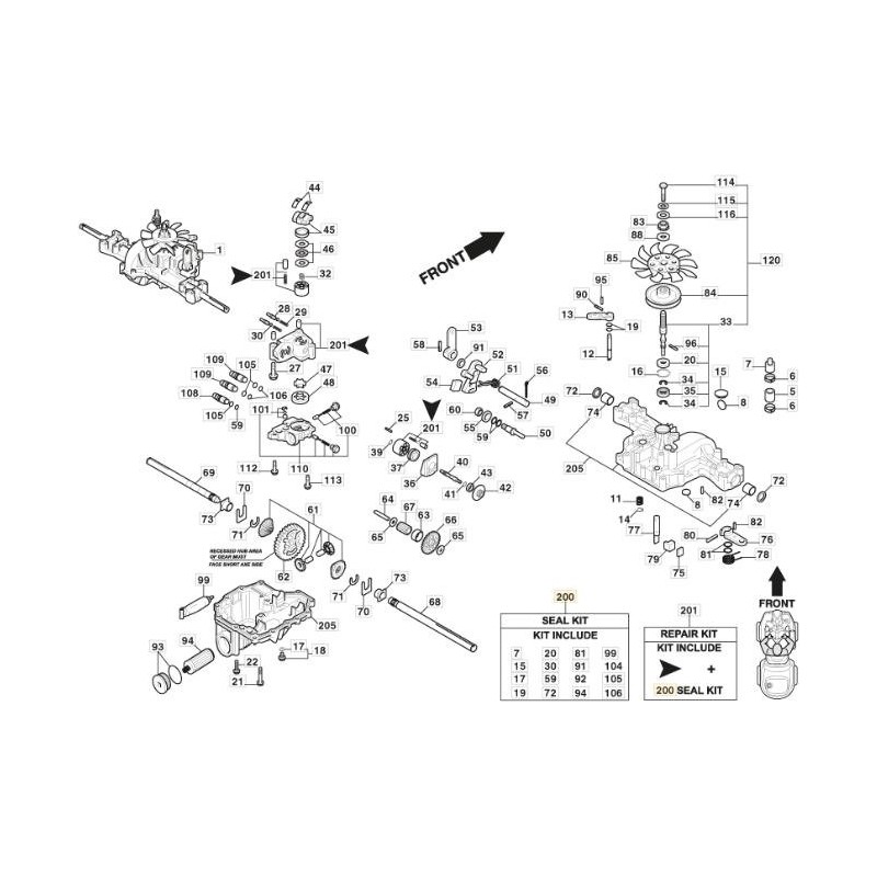 ORIGINAL STIGA DICHTUNGSSATZ – 1139-2744-01