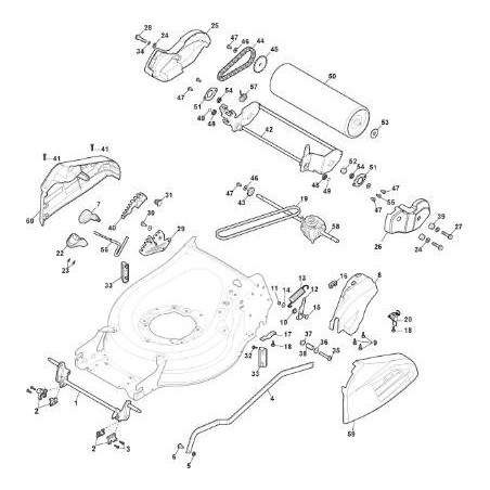 TRAKTION GR. MC600 VARIO ROLLER MP2 ORIGINAL STIGA - 181003121/0 | Newgardenstore.eu