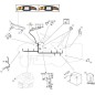 ORIGINAL STIGA TCX HIGH-END 2-4WD HARNESS - 182040149/0