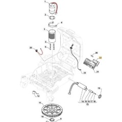 AFFICHAGE ORIGINAL STIGA - 112600271/0 | Newgardenstore.eu