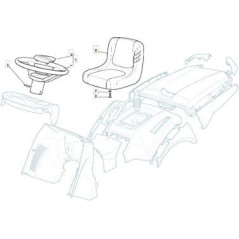 SEDILE COMFORT NERO TCX SOLO ORIGINALE STIGA - 125722468/0 | Newgardenstore.eu