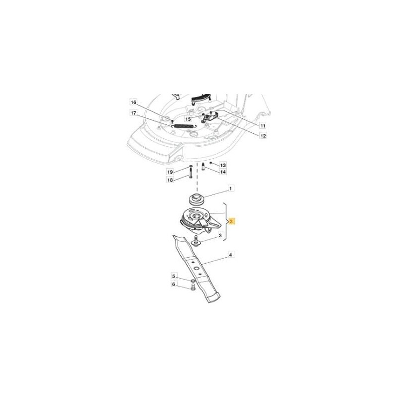 HOJA DE EMBRAGUE DE FRENO NP53 WARNER 5915 ORIGINAL STIGA - 118399051/0