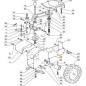 KIT CADRE JAUNE ORIGINAL STIGA - 118800503/0