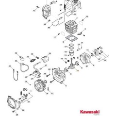 CONJUNTO DE CIGÜEÑAL ORIGINAL STIGA - 118801886/0