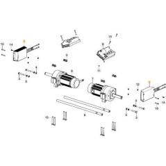 RESISTENZA 400W GYRO 900 ORIGINALE STIGA - 118361077/0 | Newgardenstore.eu