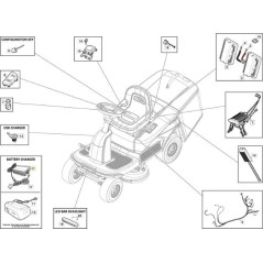 CARICA BATTERIA e100-e200 EUplug 4Ah ORIGINALE STIGA - 118204210/0 | Newgardenstore.eu