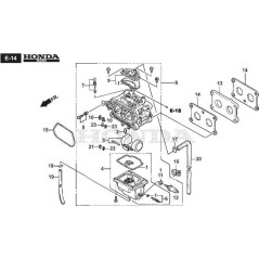 ORIGINAL STIGA CARBURETTOR - 118552472/0 | Newgardenstore.eu