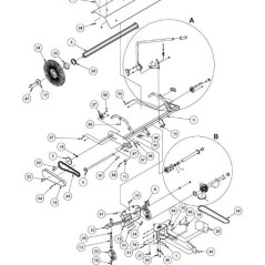 TELAIO ORIGINALE STIGA - 118890045/0 | Newgardenstore.eu