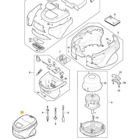POWERHEAD 60V STIGA TRACCION ELECTRICA ORIGINAL STIGA - 381270012/1 | Newgardenstore.eu