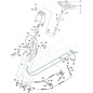 VOLANT PFM NOIR AVEC PLAQUE STIGA ORIGINAL STIGA - 337961200/0