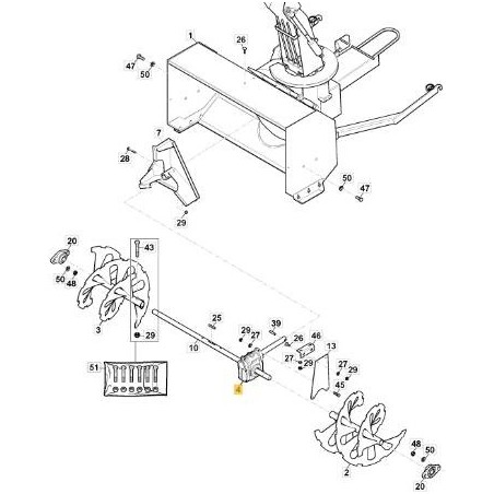 MOTOR ASSEMBLED KIT LC1P70FB-E ORIGINAL STIGA - 118550431/0 | Newgardenstore.eu