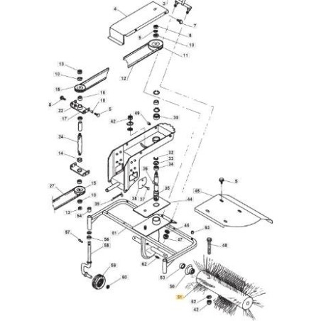 SEMISPAZZOLA ORIGINALE STIGA - 118800283/0 | Newgardenstore.eu