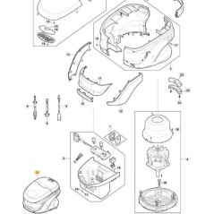 MOTEUR 60V VERS.PL TRACTION ÉLECTRIQUE ORIGINAL STIGA - 381270014/1 | Newgardenstore.eu